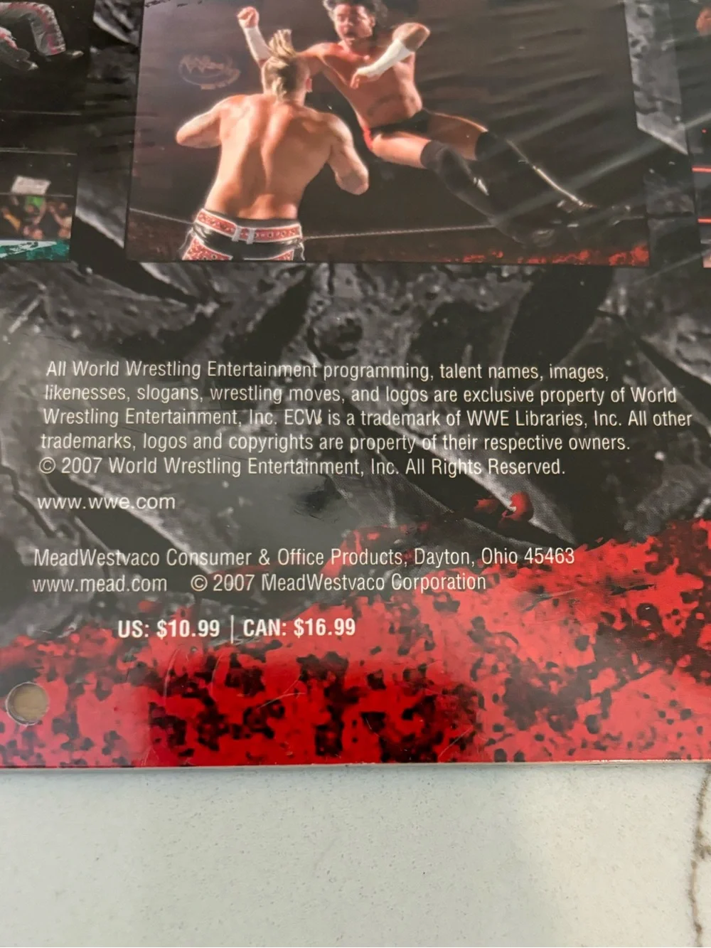 Vintage Official WWE SEALED 2008 Wall Calendar 12” x 12” Multi Month